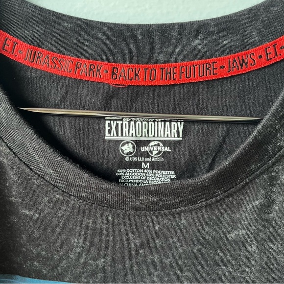 Jurassic Park, E.T., Back to the Future, Jaws Graphic T-Shirt Short Sleeve Tee - Picture 3 of 13